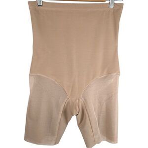 HoneyLove SuperPower High Waist Shapewear Shorts in Sand Nude Women’s Size XL